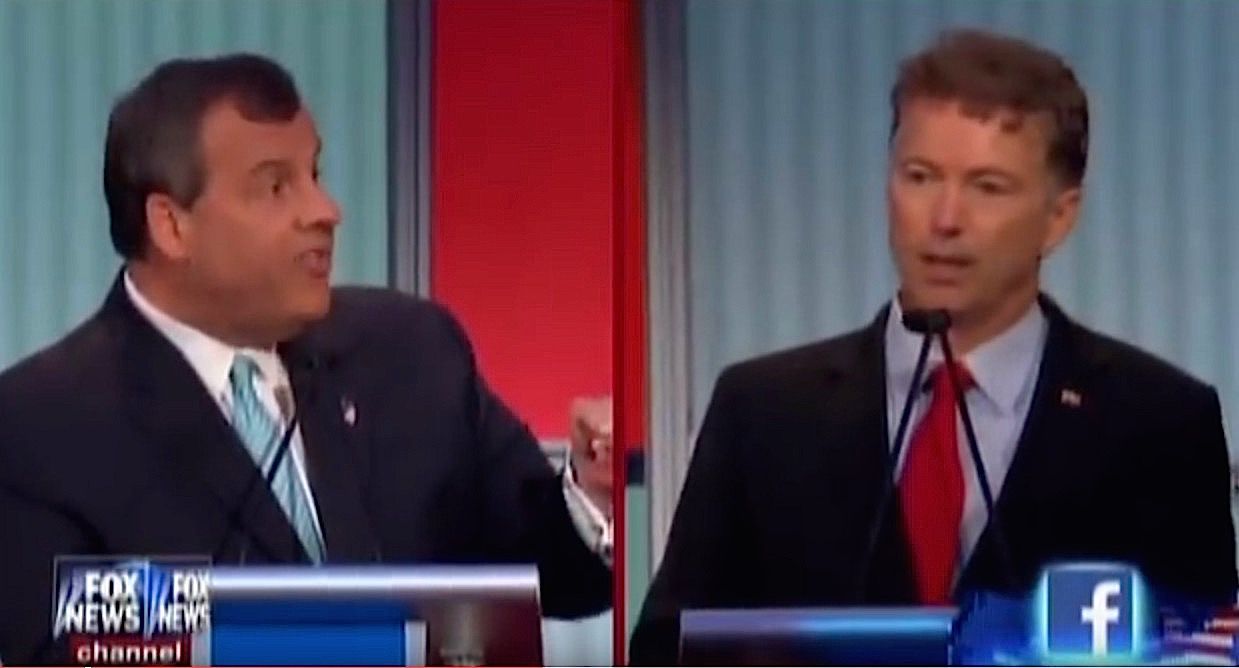 Chris Christie and Rand Paul aren not friends