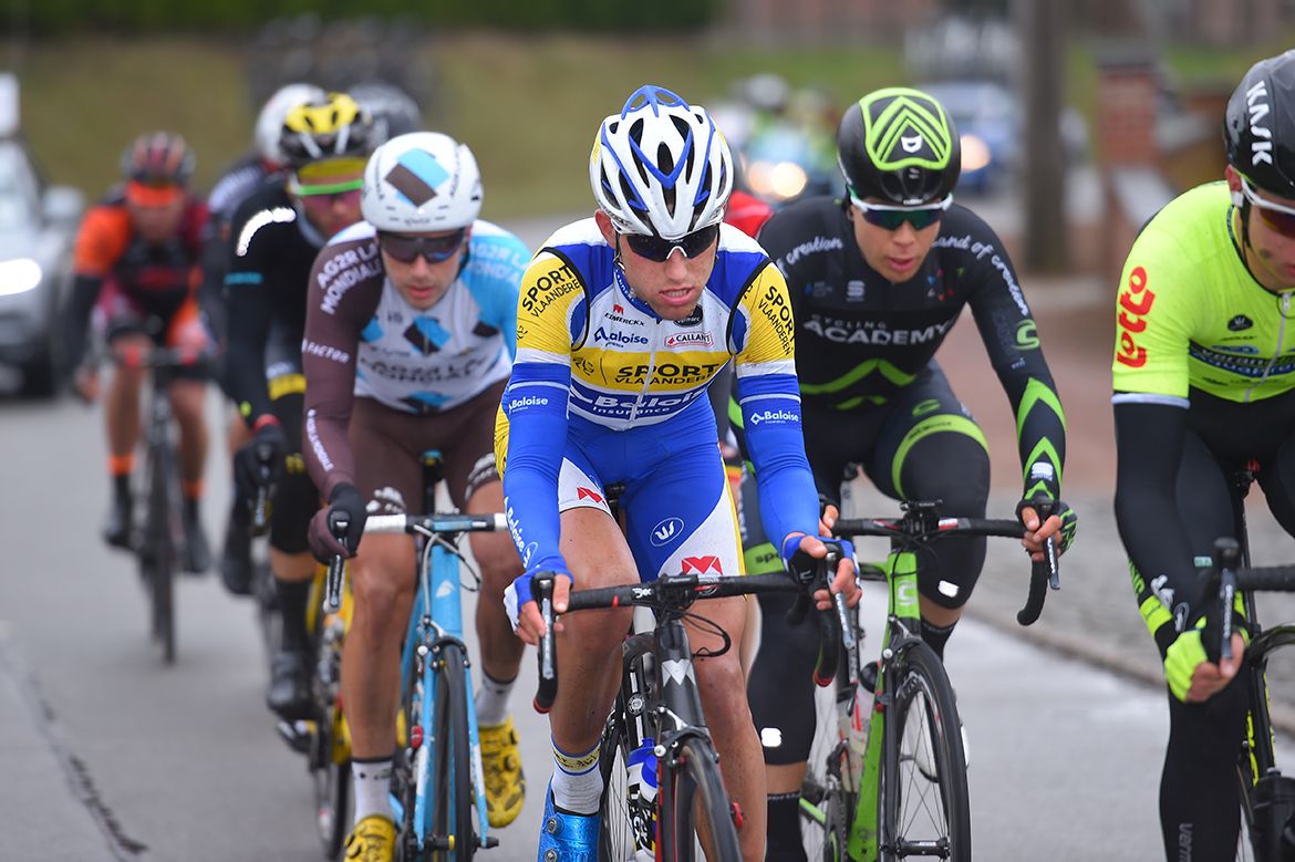 A long day out front at Kuurne-Brussel-Kuurne