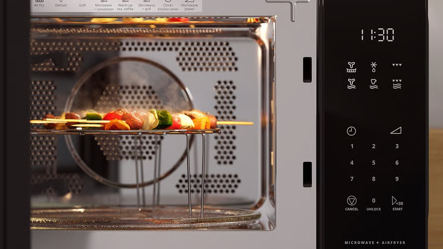 IKEA G&amp;Aring;TEBO Microwave oven - Black