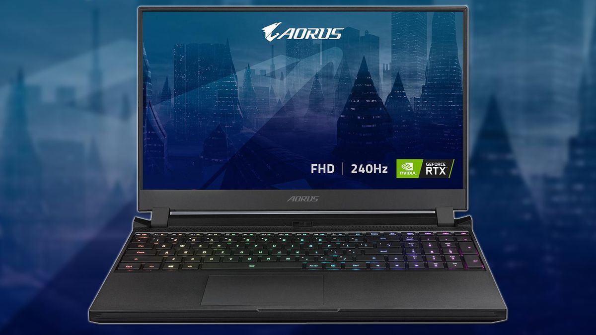 Gigabyte Aorus gaming laptop