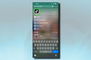 Screenshots of an iPhone using TikTok, demonstrating the steps to set TikTok videos as iPhone wallpapers