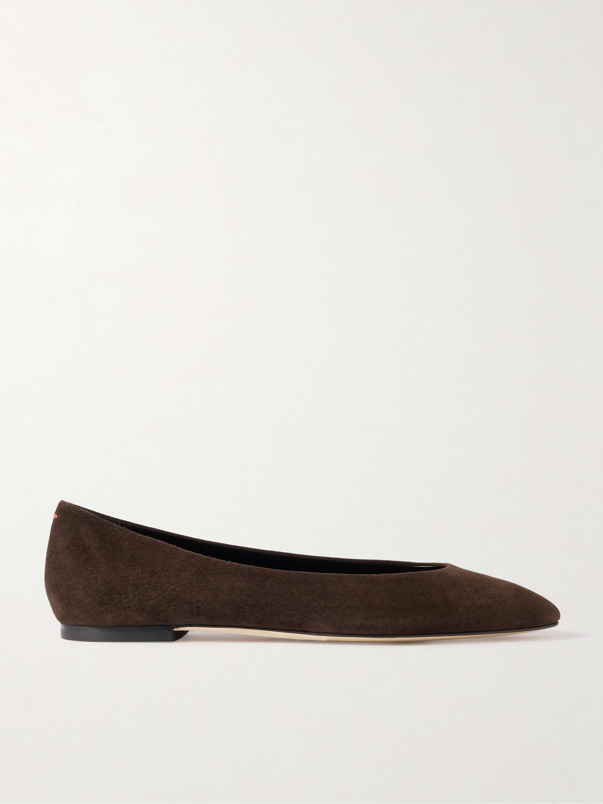 Ellie Suede Ballet Flats