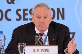 WADA's Richard Pound at the International Olympic Committee meeting