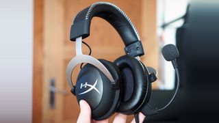 Photograph of the HyperX CloudX headset
