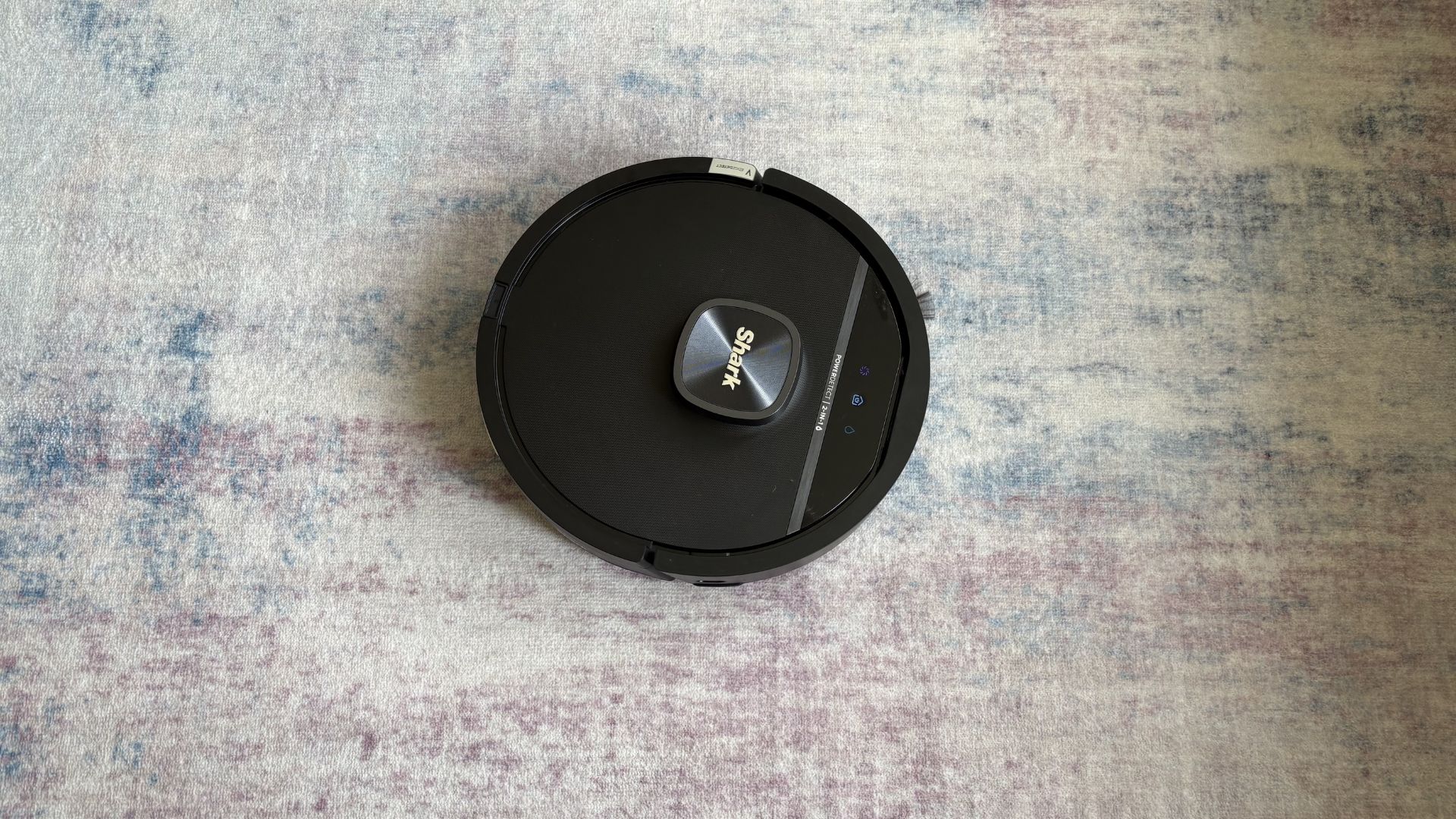 Testing the Shark PowerDetect UV Reveal Robot Vacuum + Mop on a rug