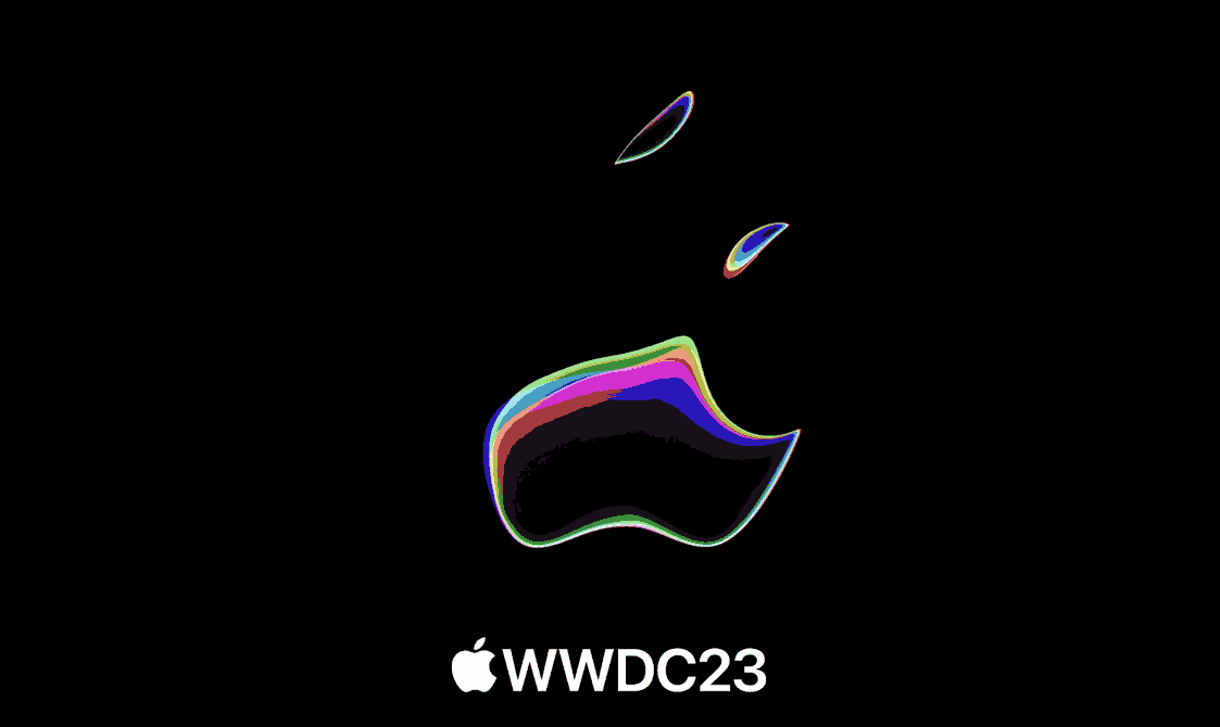 Screen capture of Apple WWDC animated graphic