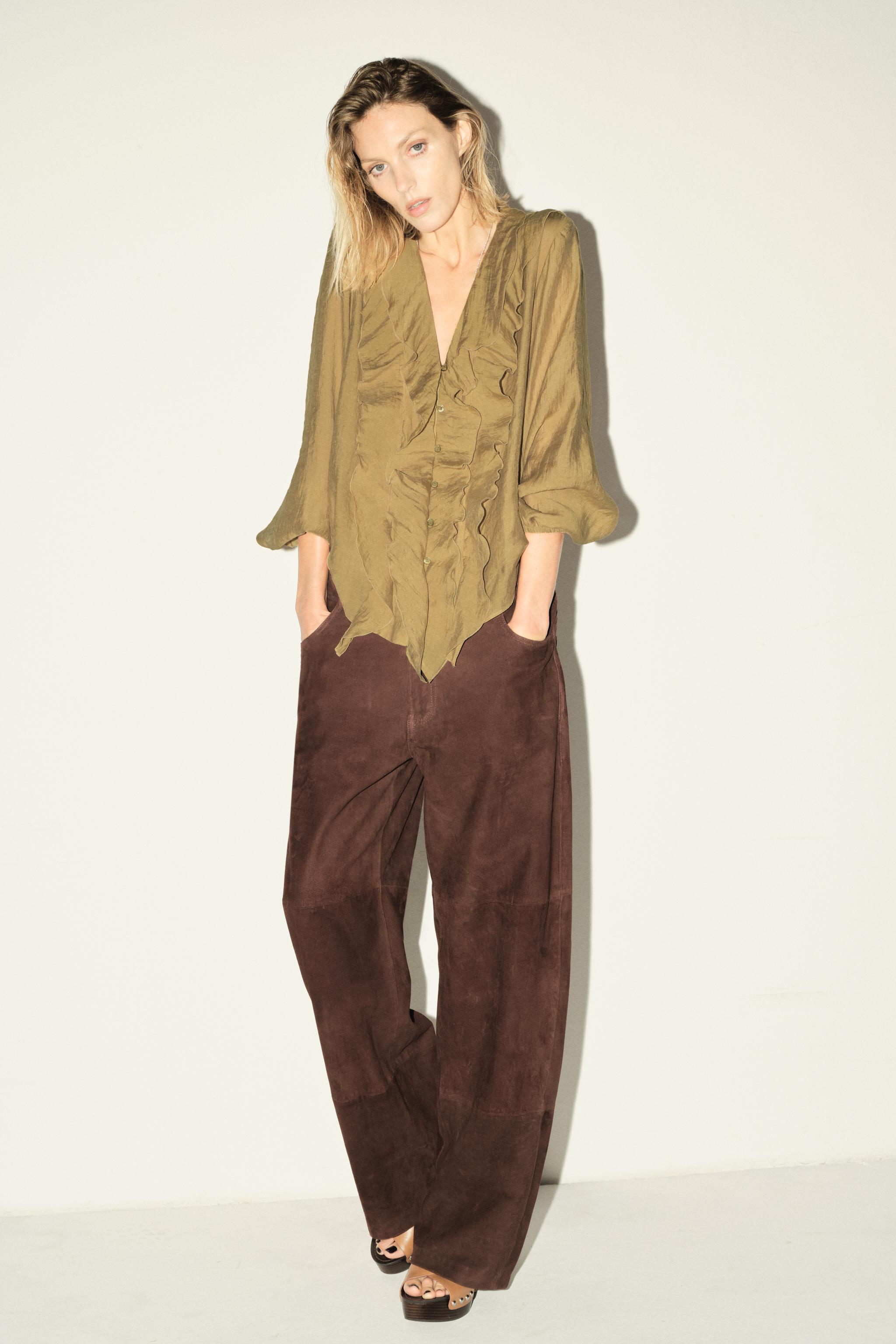 Zw Collection Ruffled Shirt