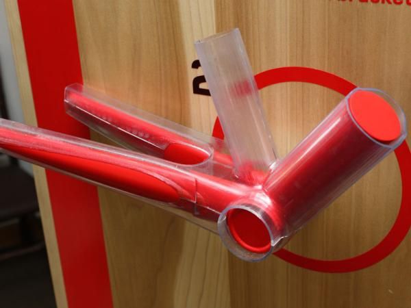 Gary Fisher went for stiffness first and foremost on the new Ion frame, whose tubes can almost completely surround the outer surface of the frame it replaces.
