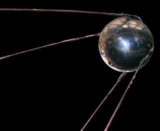 Russia launched the first satellite, Sputnik, in 1957.