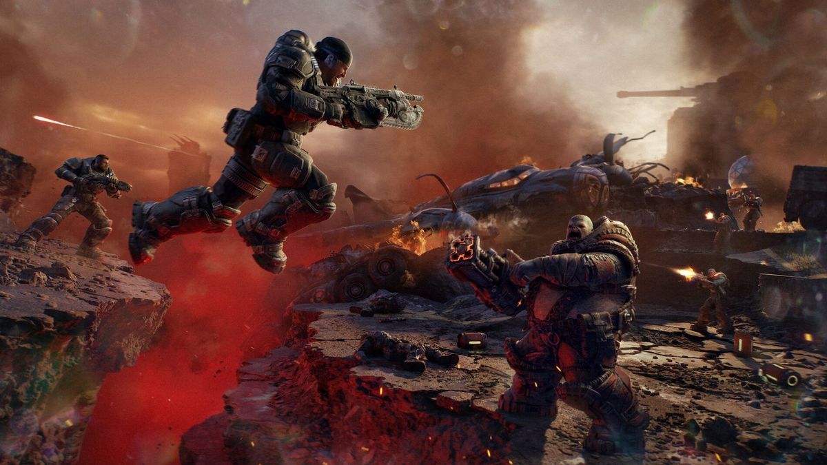 Gears of War E-Day developer The Coalition explains why the prequel was 'just too good to pass up'