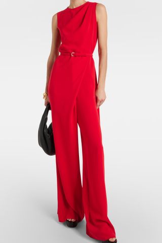 Max Mara Cady Red Jumpsuit