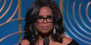 Oprah Winfrey at the 2019 Golden Globes