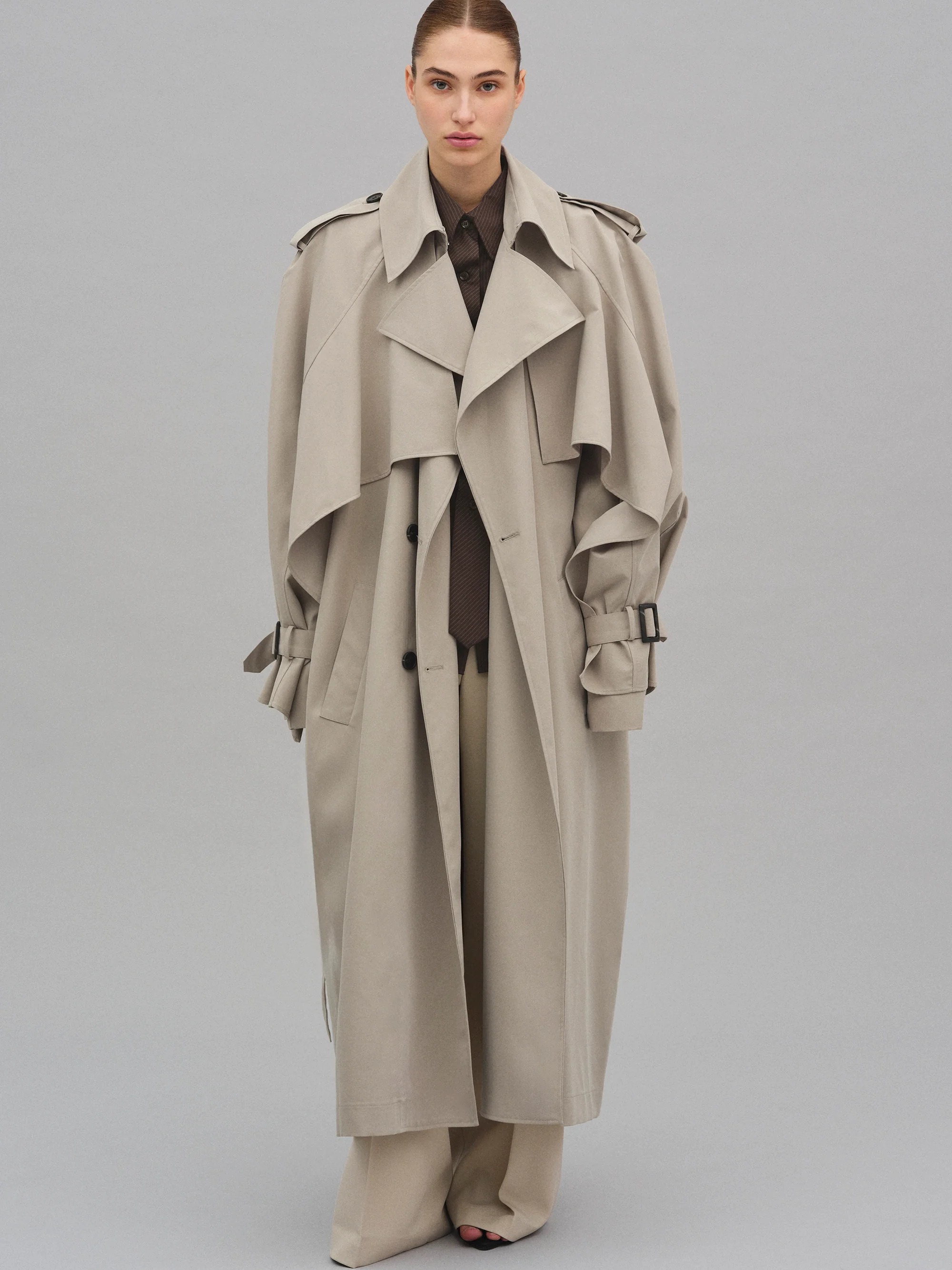 Source Unknown, Caped Trench Coat