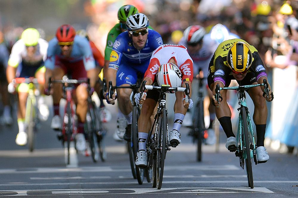 Caleb Ewan (Lotto Soudal) stage 11 victory at the Tour de France