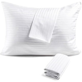 FAUNNA Zippered Pillow Protectors Cover Soft 