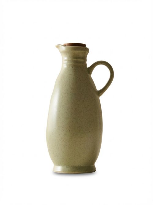 Stoneware Cruet With Lid