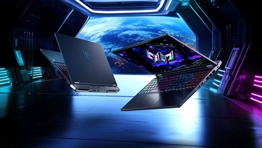 Press images of the Acer Predator Helio Neo AI laptops in 16 and 18-inch varieties