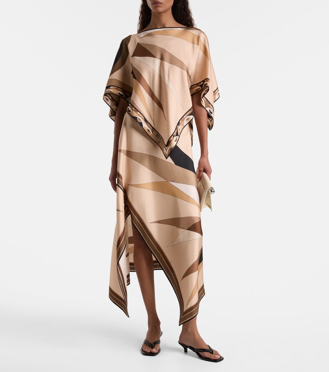 Hawaii Silk Satin Cape
