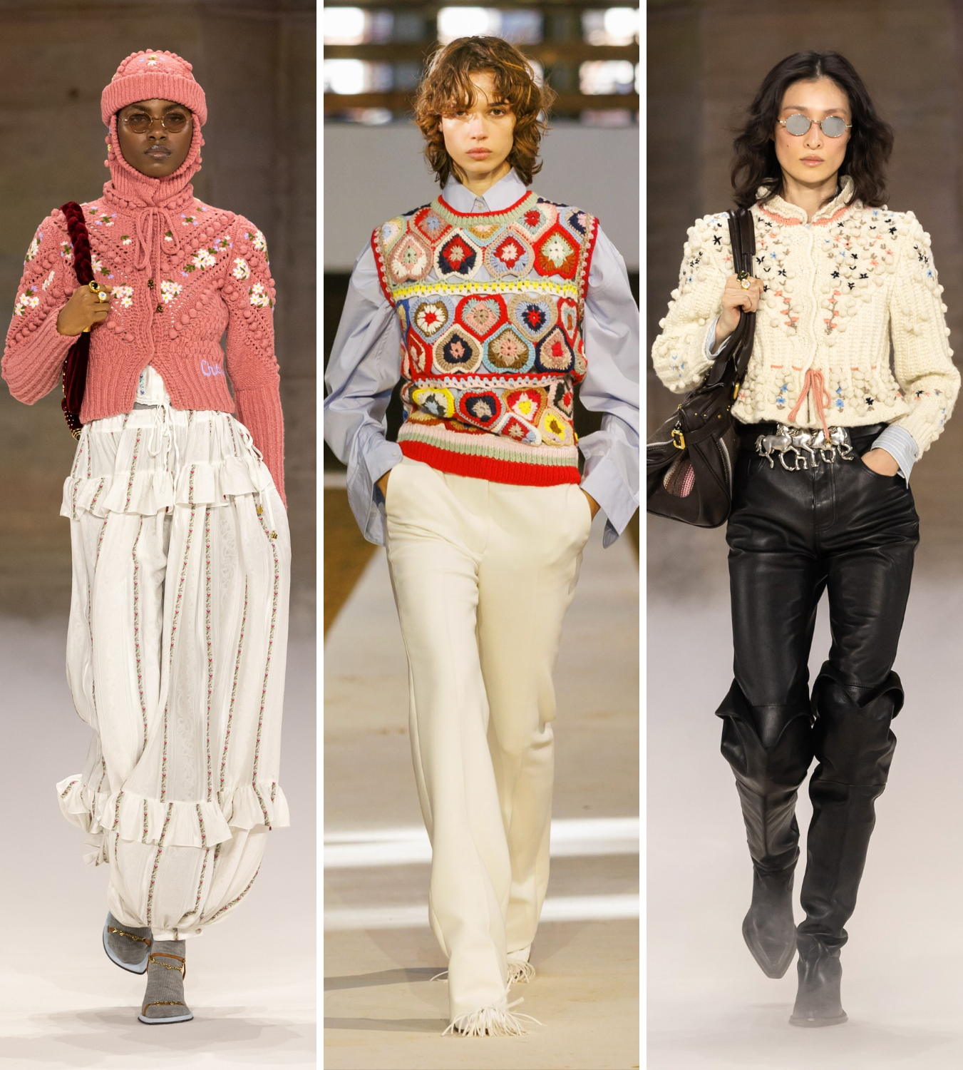 Bold boho handmade and heritage: Chlo&amp;eacute; and Stella McCartney aw26 runway