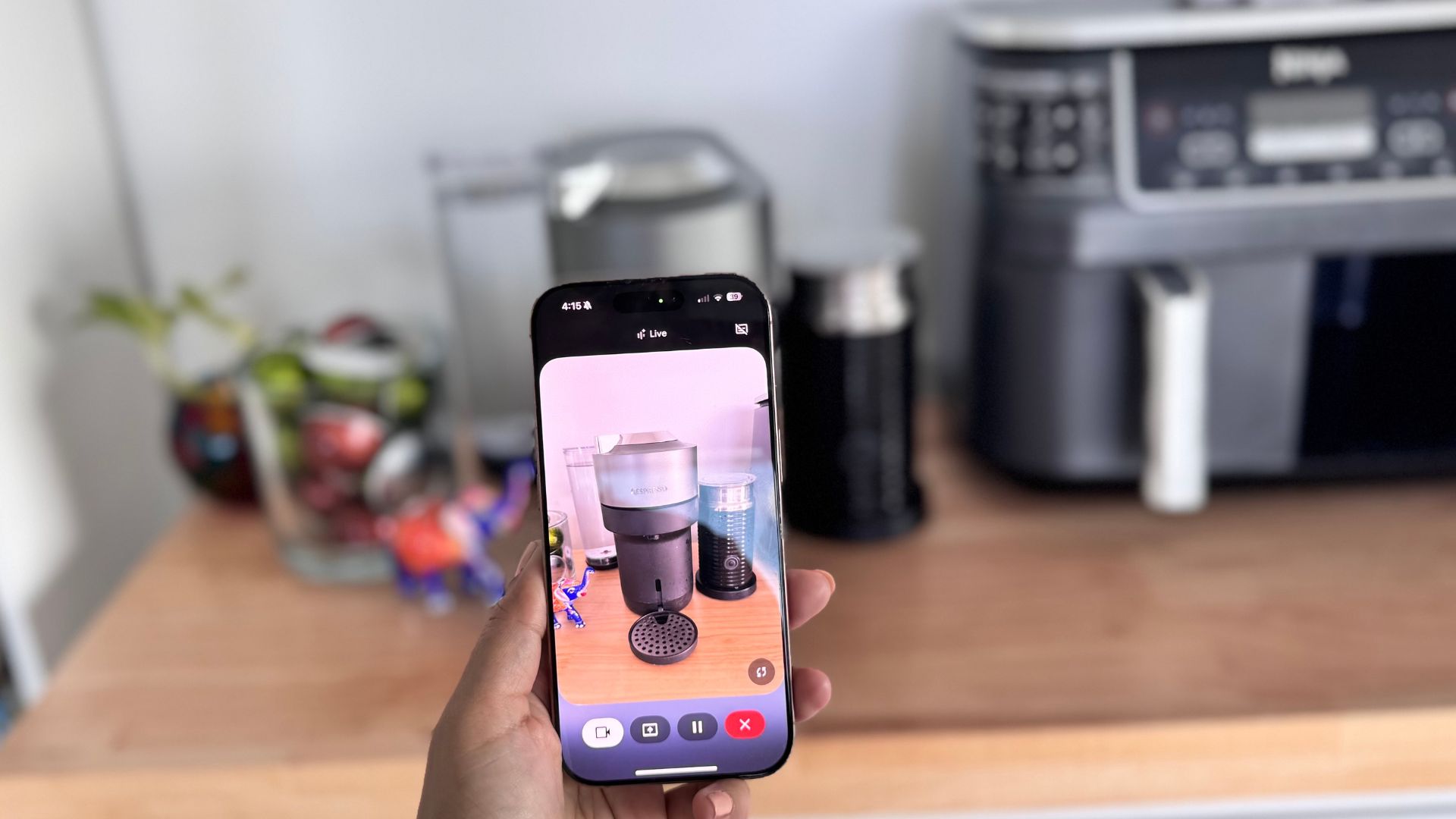 iPhone 16 Pro with Google apps