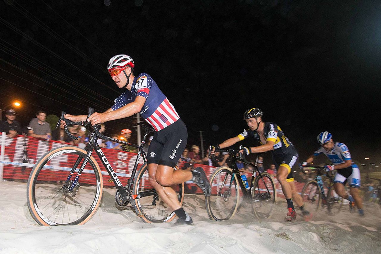 Jeremy Powers in the opening stages at CrossVegas.