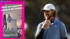 A two-image photo of Tommy Fleetwood