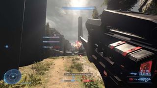 Halo Infinite multiplayer Skewer destroying warthog