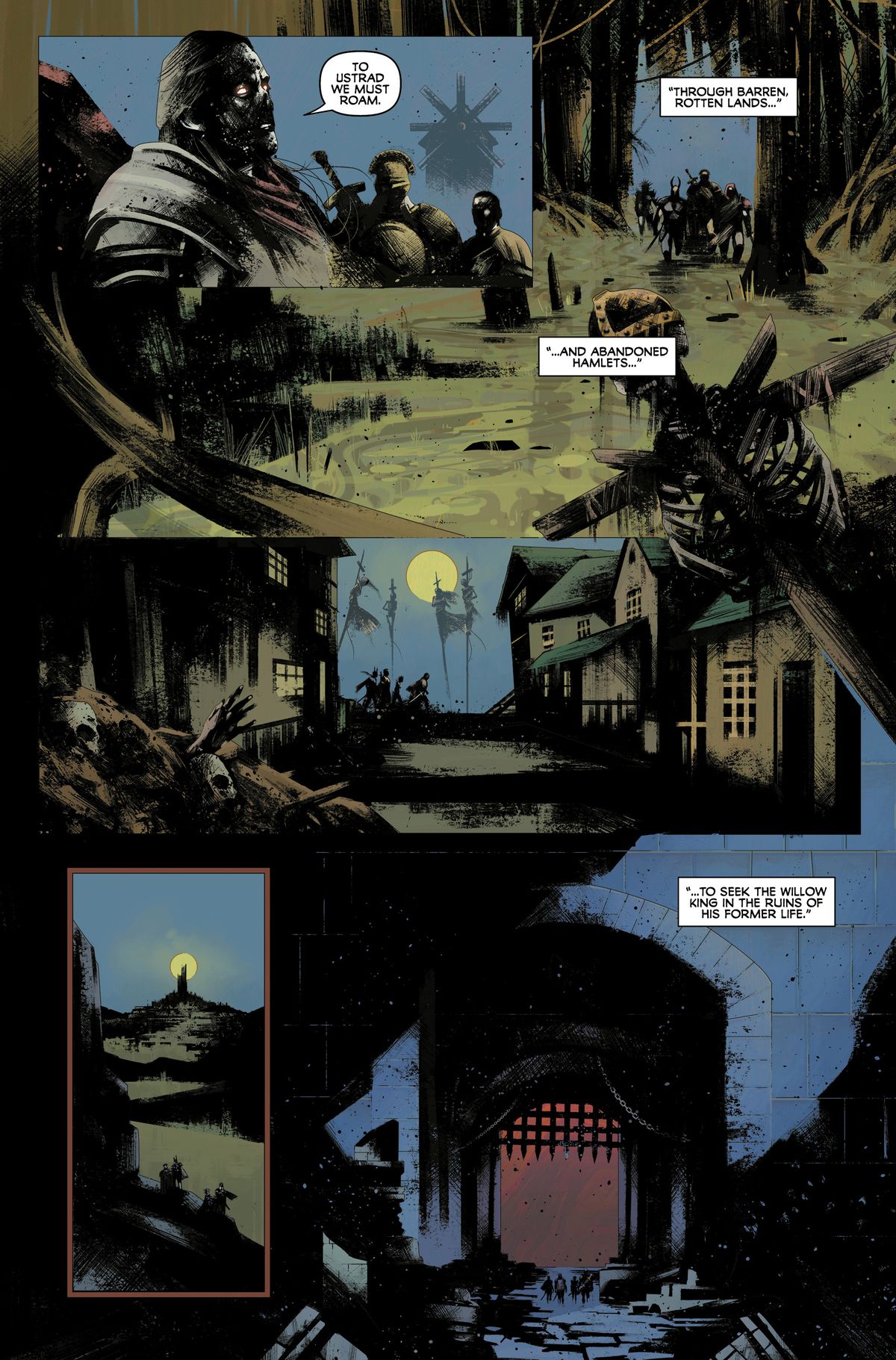 Pages from Dark Souls: The Willow King