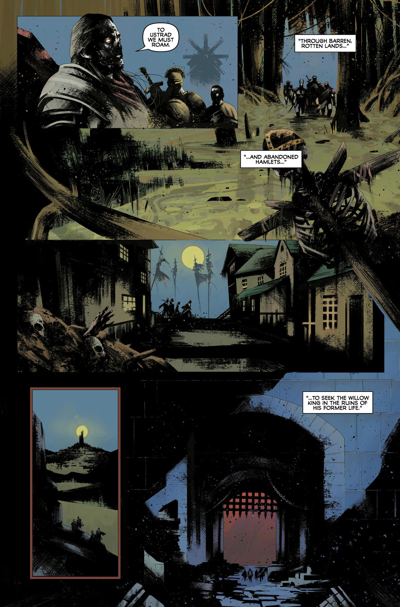 Pages from Dark Souls: The Willow King