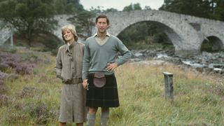 Prince Charles and Princess Diana at Balmoral