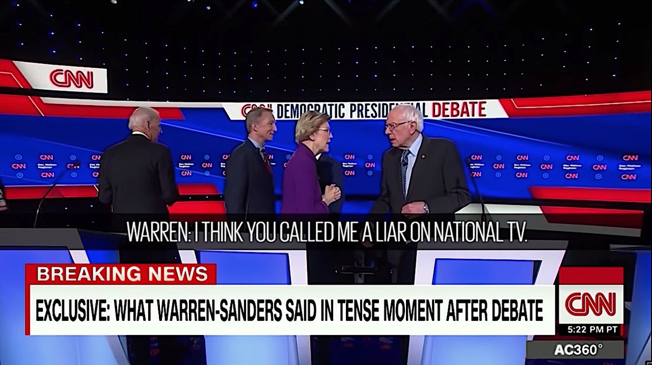 Bernie Sanders and Elizabeth Warren