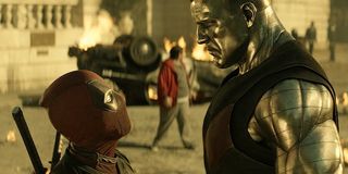 Deadpool and Colossus in Deadpool 2