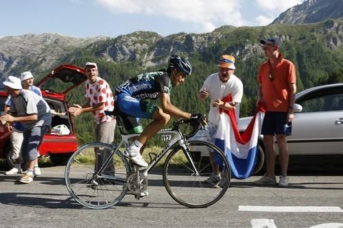 Alberto Contador is now the highest placed Discovery rider overall.