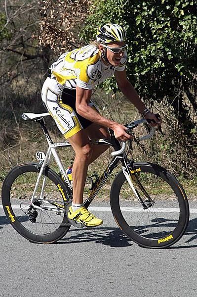 Marcus Burghardt (Columbia-Highroad) was again active at the front of the peloton.