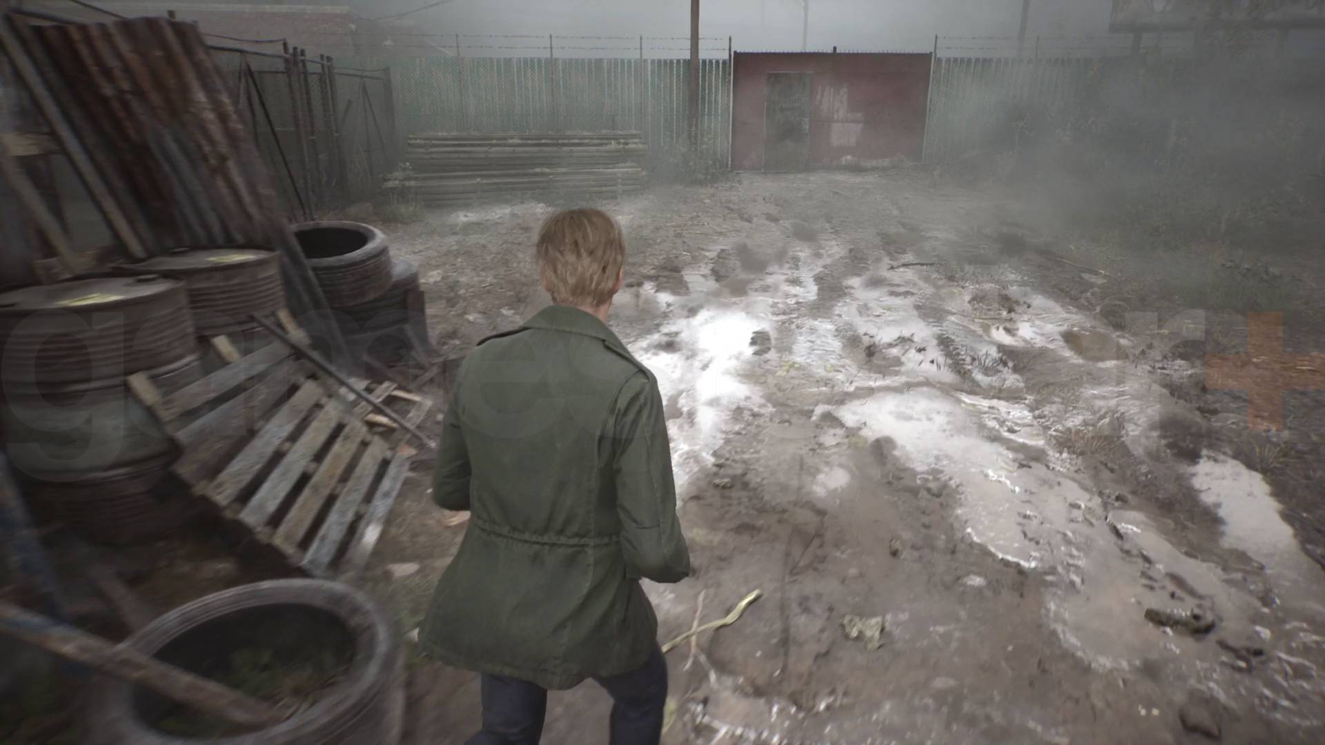 Where to find the Silent Hill 2 Remake Auto Parts key and get the red gate open