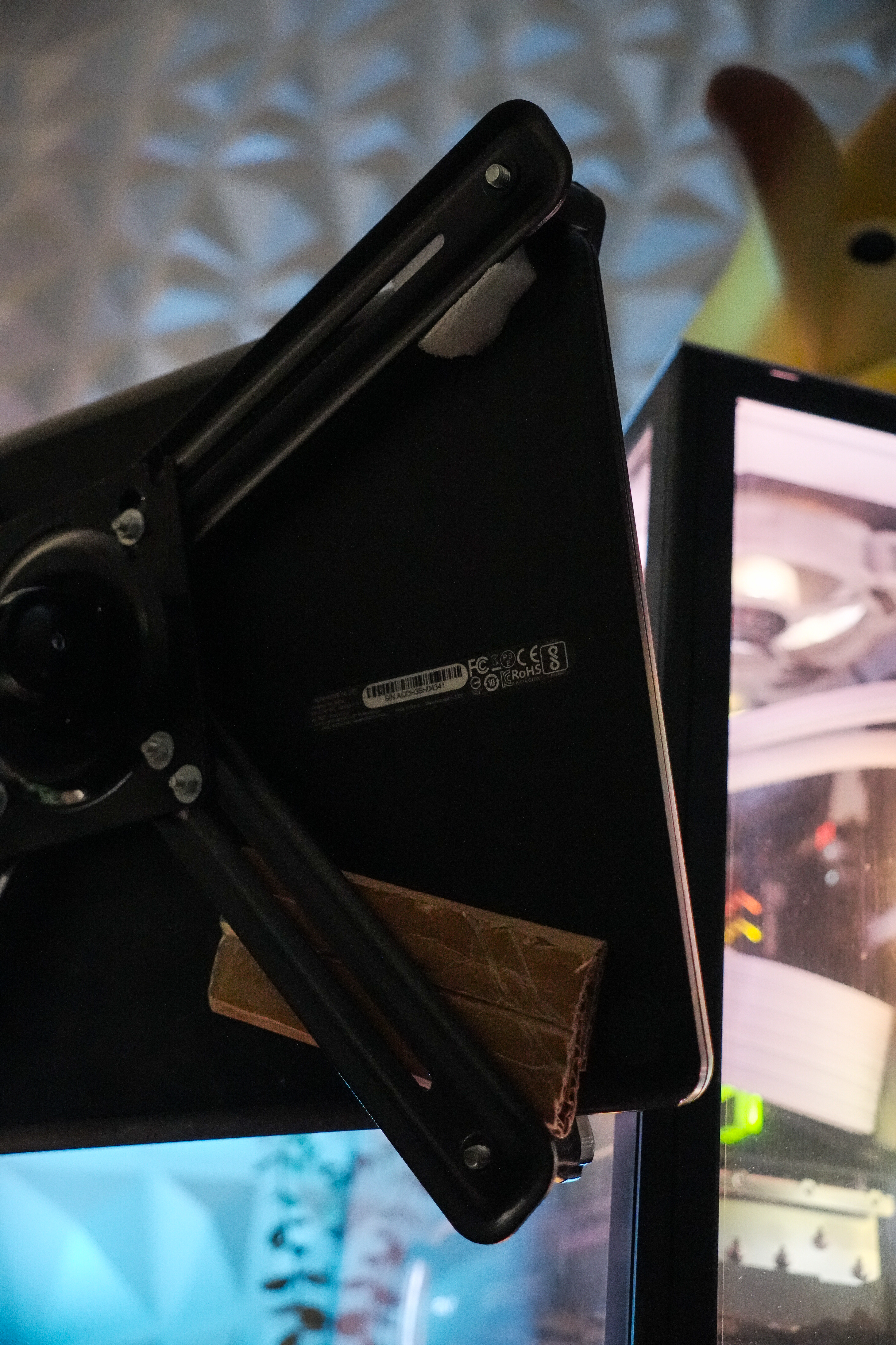 drawing tablets; a drawing tablet in a makeshift stand