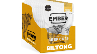 Ember Biltong – Original Flavour Beef Jerky (10x28g) | Buy it for £19.99 at Amazon