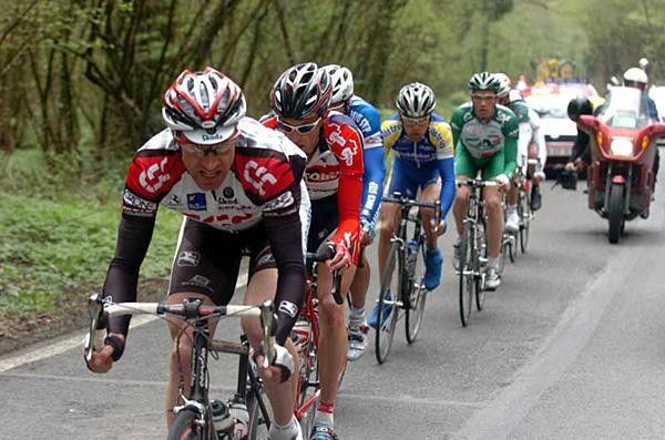 Jens Voigt (CSC) leads the break