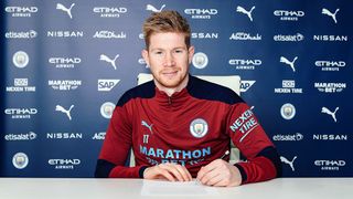 Kevin De Bruyne has signed a new contract extension at Manchester City