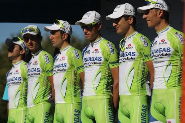 Liquigas were not th eonly team in green