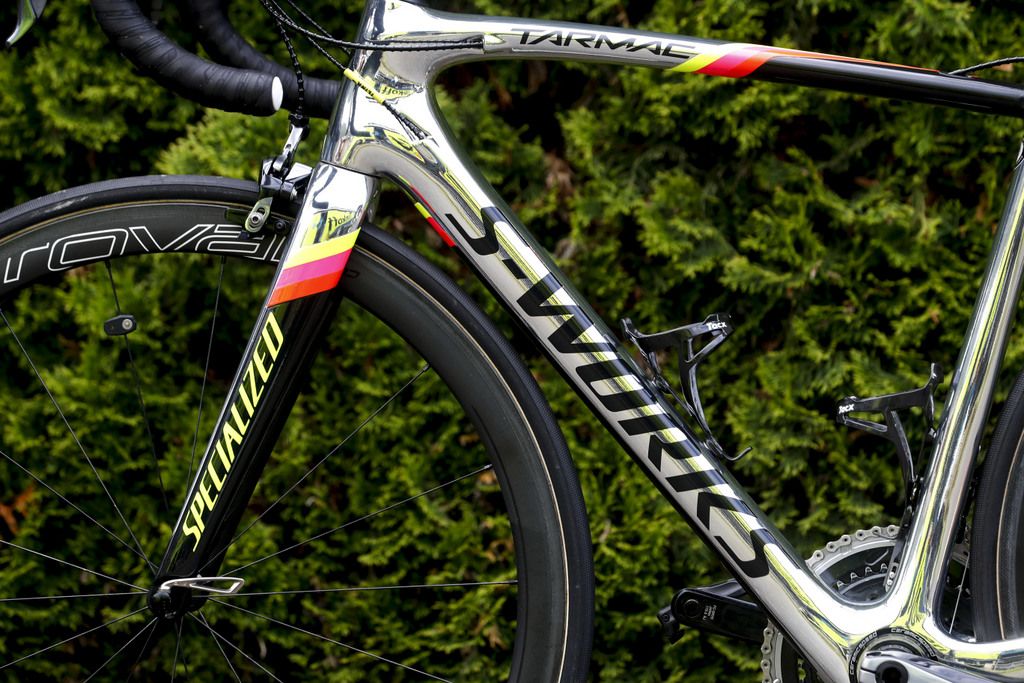 The yellow, pink and red highlights mark Contador's wins at the Tour, Giro and Vuelta