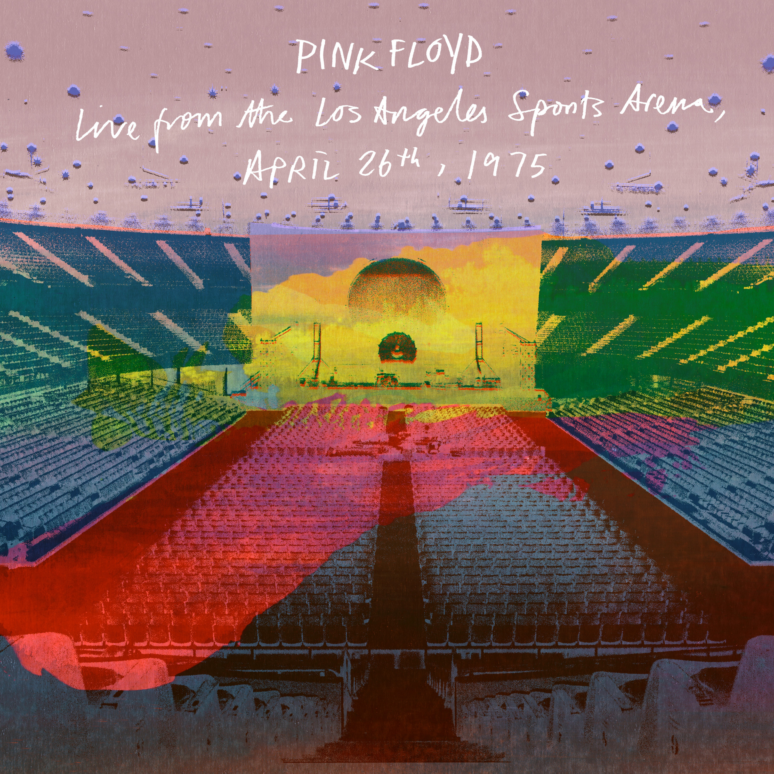 Pink Floyd - Live at LA Sports Arena 1975 cover art