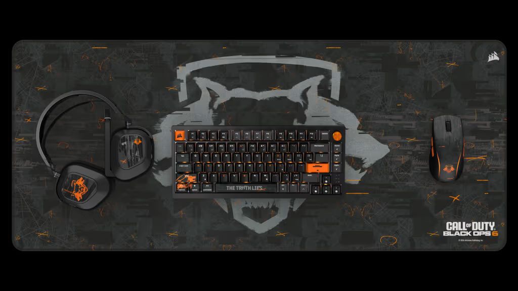 Corsair has partnered with Call of Duty for a multi-year partnership of branded PC and console gaming peripherals.