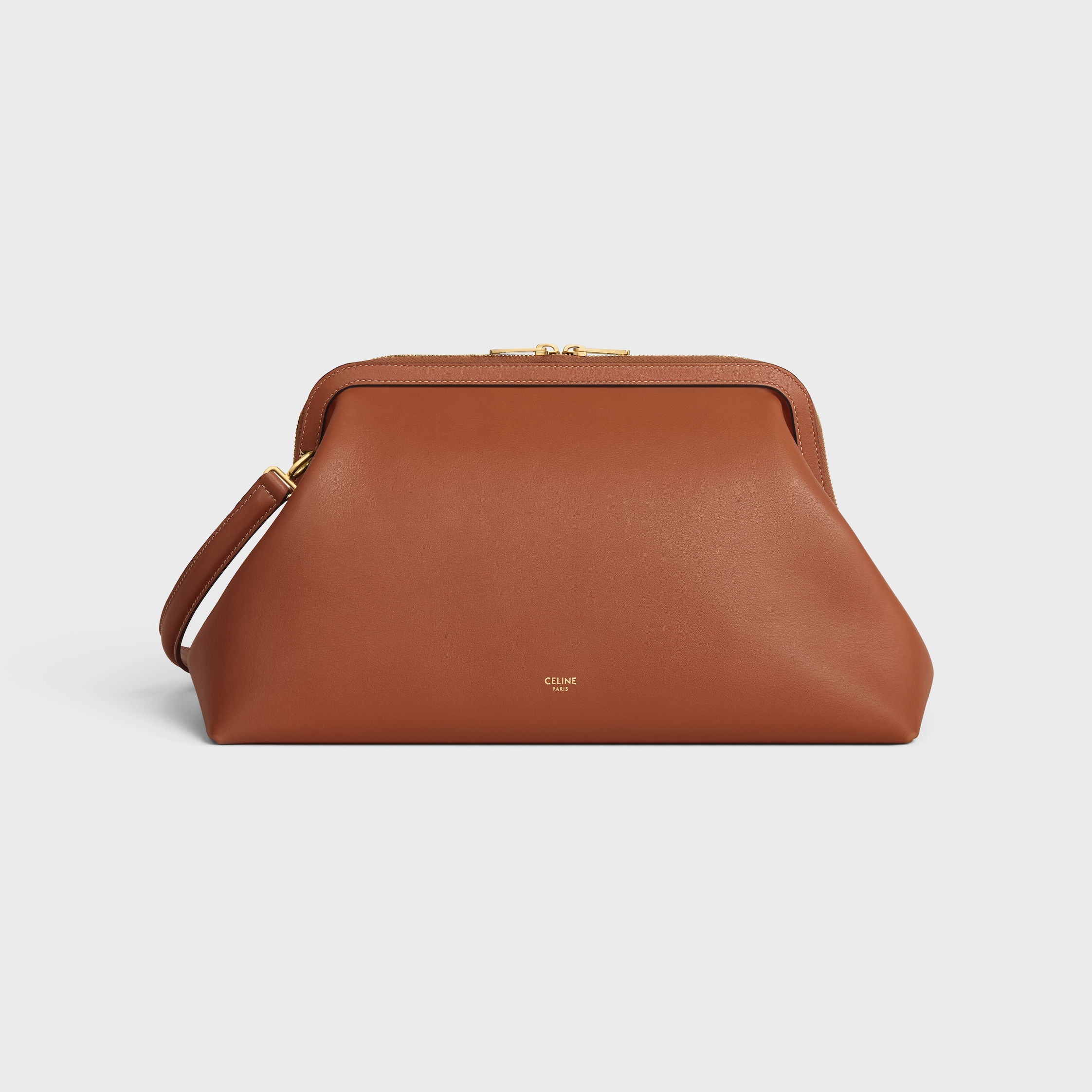 Doctor bag in soft natural calfskin