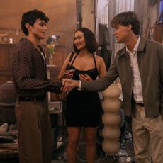 Benito (Fernando Cattori), Belly (Lola Tung), and Conrad (Christopher Briney) in THE SUMMER I TURNED PRETTY