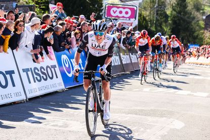 Tadej Pogačar at La Flèche Wallonne