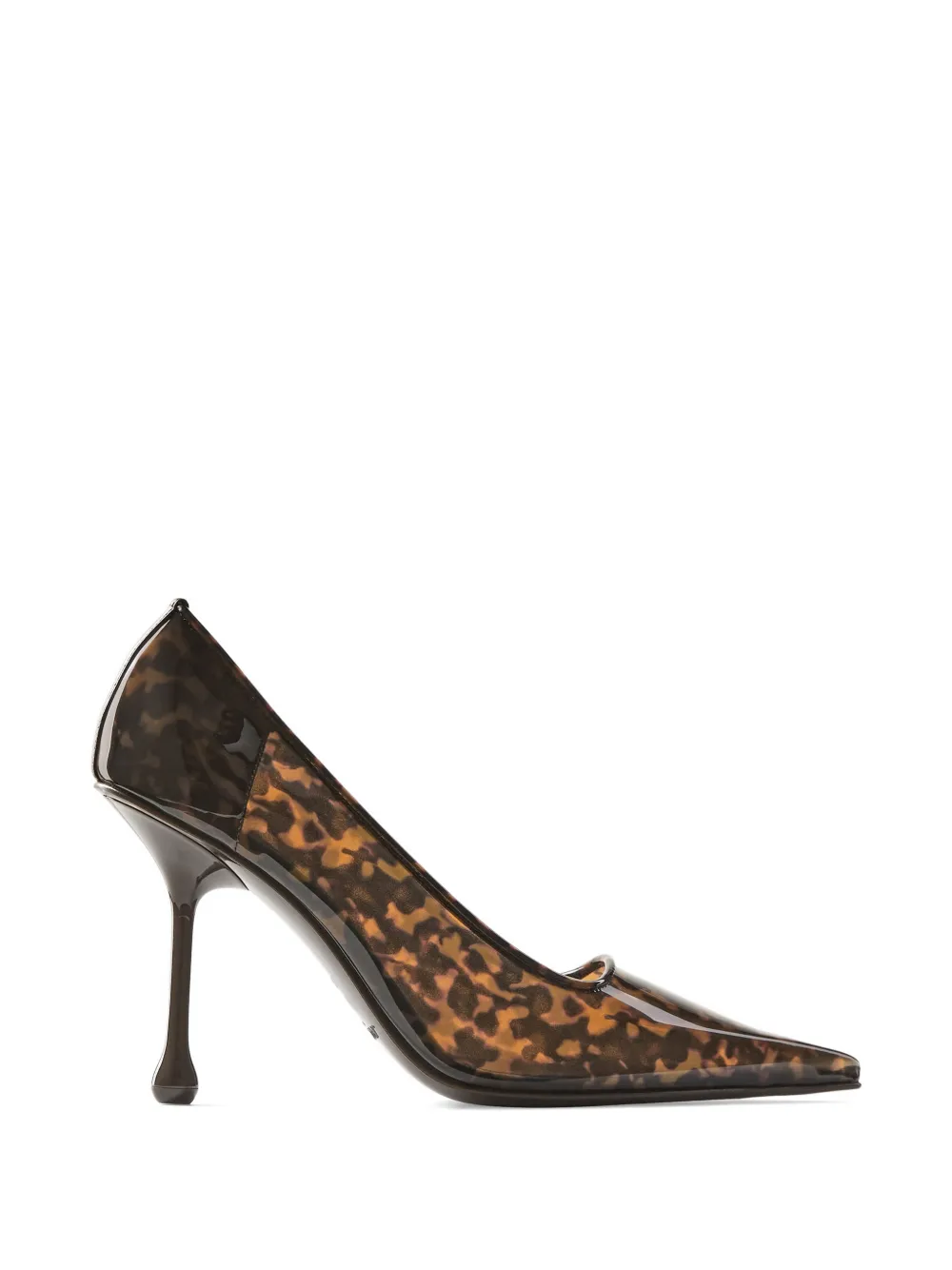 Jimmy Choo Ixia 95 Tortoiseshell-Effect Pumps | 36
