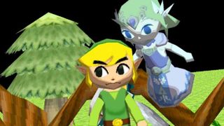 Link and Zelda in The Legend of Zelda Spirit Tracks