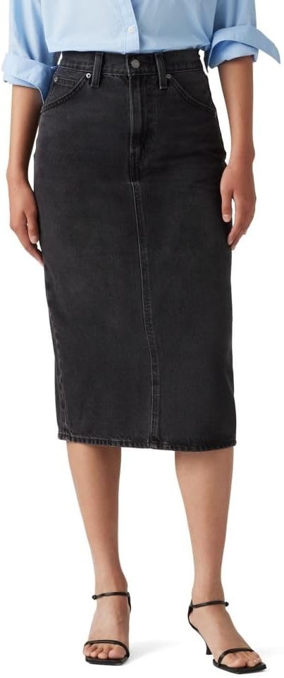 Levi's, Levi's Women's High-Rise Slit Skirt, (new) Open Mind