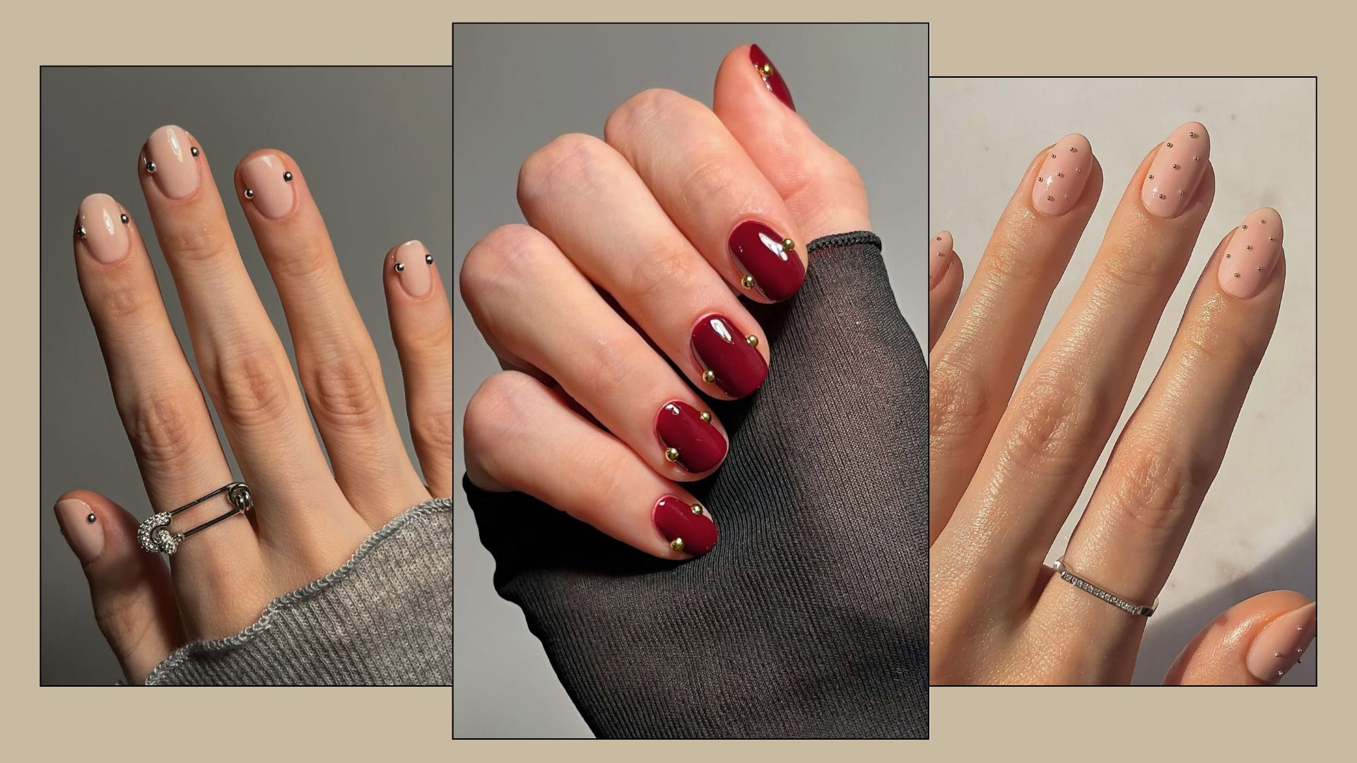 Studded nail trend
